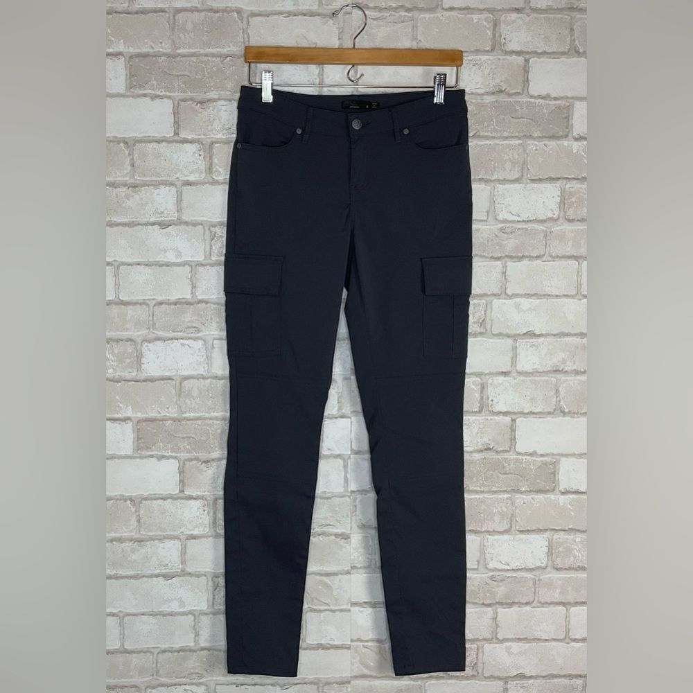 Prana Dark Gray Skinny Cargo Pants Size 4